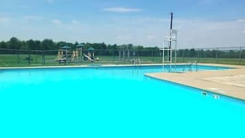 Außenpool, beheizter Pool