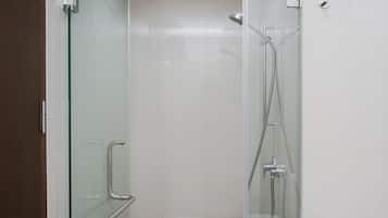Apartment | Bathroom | Shower, free toiletries, towels
