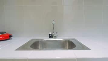 Estúdio | Cozinha privada | Geladeira grande, cooktop