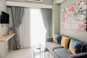 Apartment | Living area - Comfort 2Br At 3Rd Floor Baileys Apartment (South Tangerang)