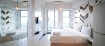 Comfy Studio (No Kitchen) Apartment At Benson Supermall Mansion