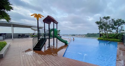 Comfortable 1Br Without Living Room At Amartha View Apartment