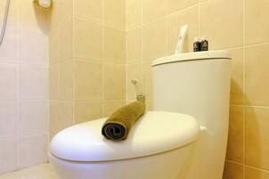 开间 | 浴室 | 淋浴设施、免费洗浴用品、毛巾