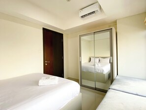 アパートメント | 2 室のベッドルーム、WiFi (無料)
