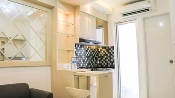 公寓 | 私人厨房 | 大冰箱、炉灶