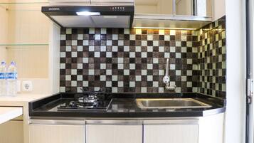 公寓 | 私人厨房 | 大冰箱、炉灶