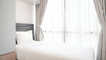 Apartemen | 2 kamar tidur dan Wi-Fi gratis