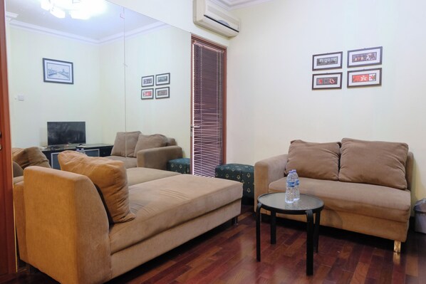 Apartment | Living area - Spacious 2Br Apartment At Grand Setiabudi (Bandung)
