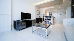 Living area - Spacious And Homey 2Br At The Via And The Vue Apartment (Surabaya)