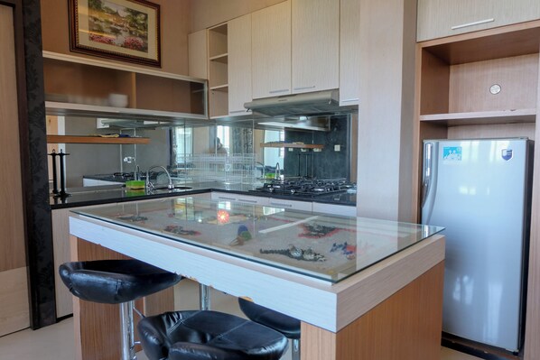 Apartment | Living area - Spacious and Combine 3Br At The Edge Bandung Apartment (Cimahi)