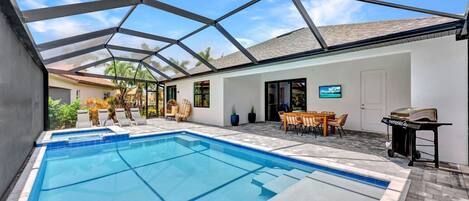 Una piscina climatizada