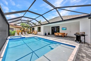 Una piscina climatizada