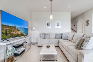 Living area - Makena Surf #f-102 2 Bedroom Condo by RedAwning (Kihei)