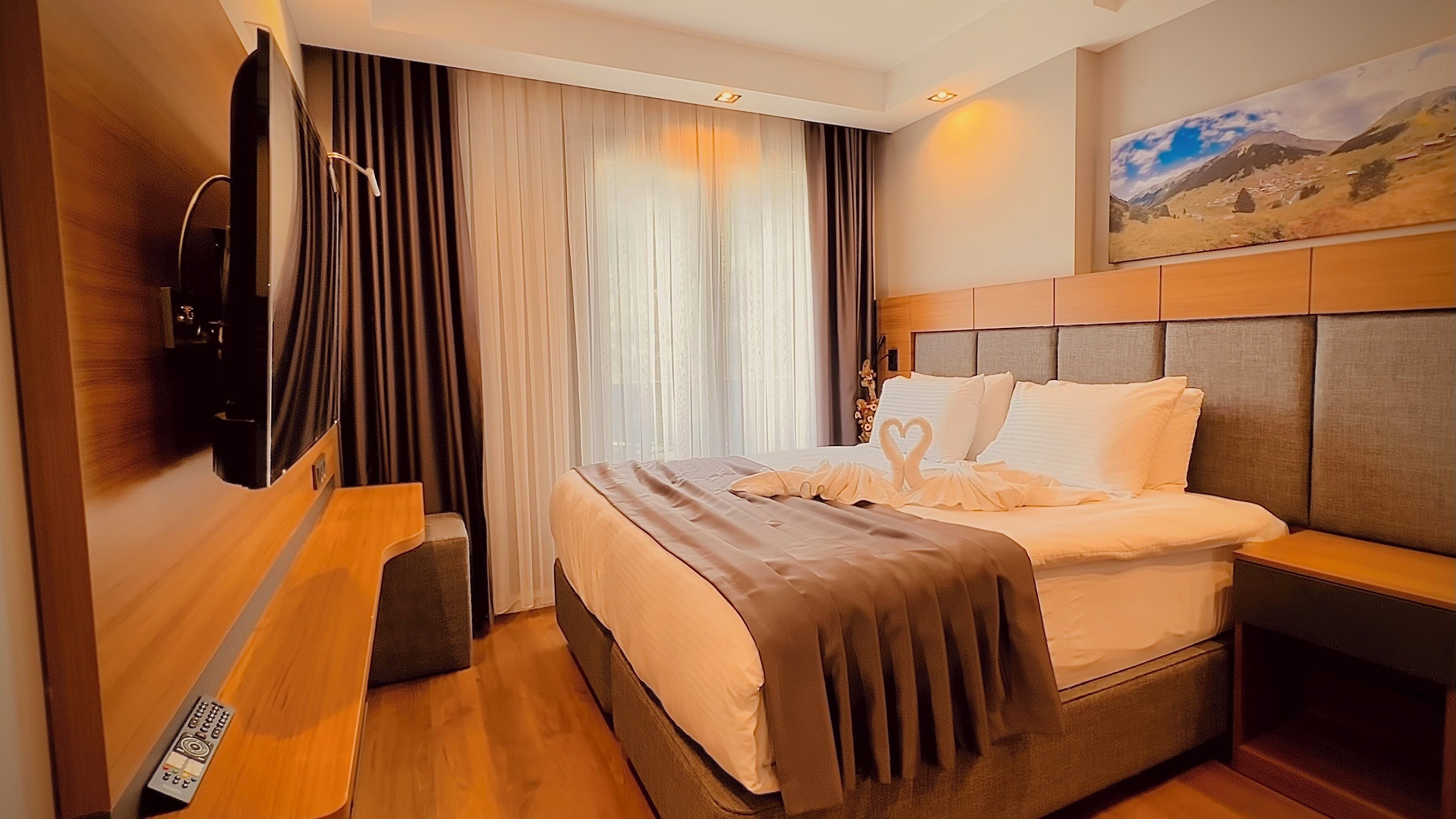 1 habitación, ropa de cama de alta calidad y cubrecamas 