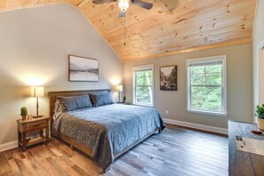 3 habitaciones, tabla de planchar con plancha, wifi y ropa de cama 