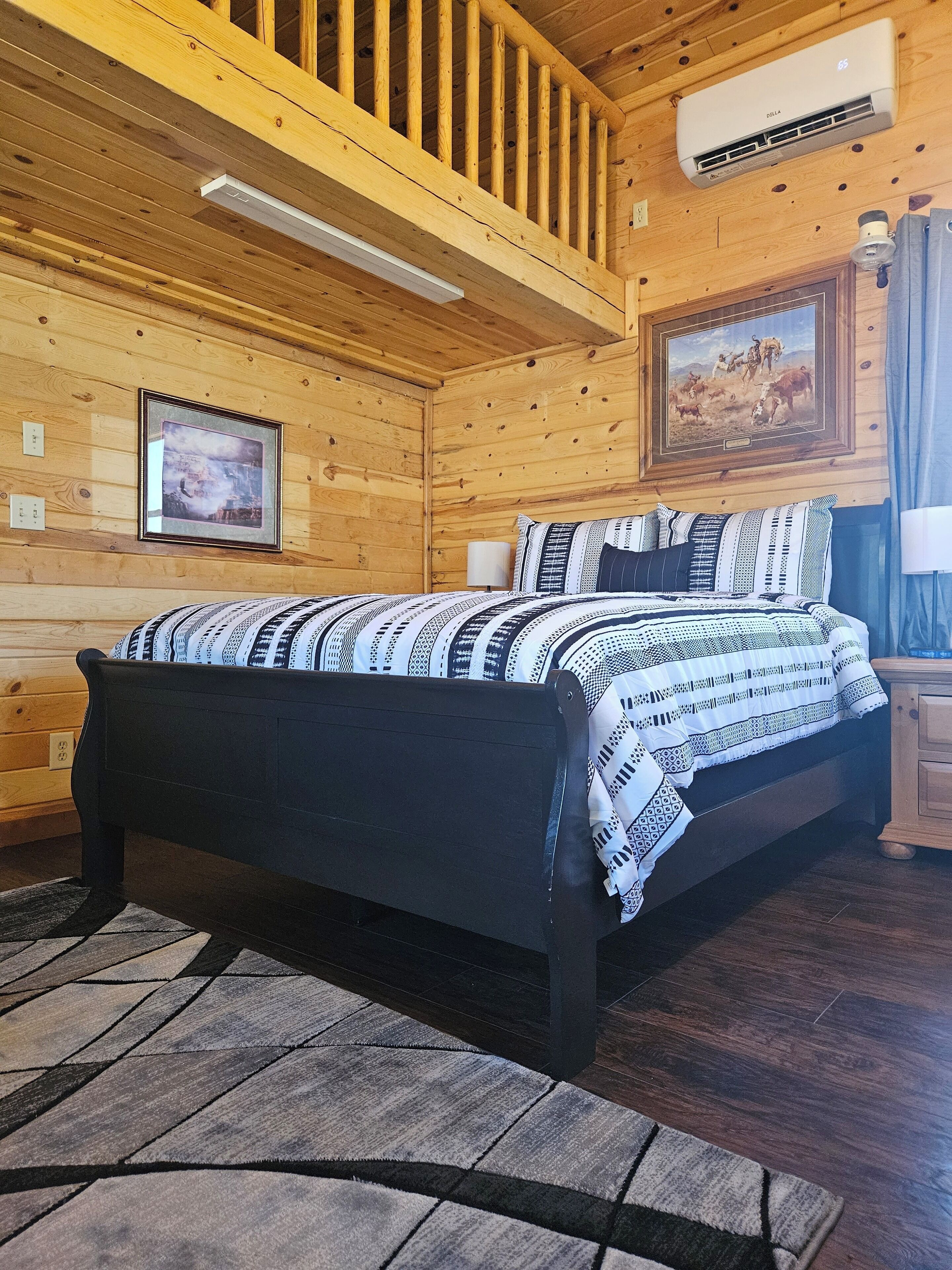 キャビン | 1 室のベッドルーム