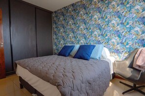 1 Schlafzimmer, Bügeleisen/Bügelbrett, kostenloses WLAN, Bettwäsche