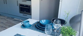 Dnn: Stylish Studio Wifi, Netflix Basel Airport