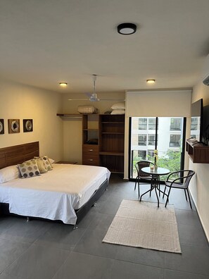 1 bedroom, iron/ironing board, WiFi, bed sheets - Loft Cerca de Playa!!! (Jal.)