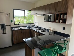 Private kitchen - Loft Cerca de Playa!!! (Jal.)