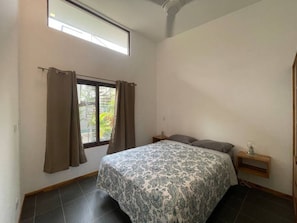 2 bedrooms, desk, travel crib, WiFi