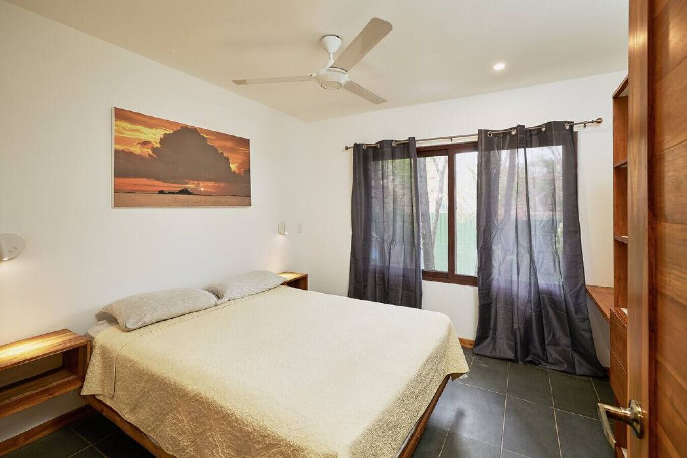 2 soveværelser, skrivebord, weekendseng, Wi-Fi