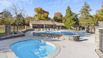 Außenpool, beheizter Pool