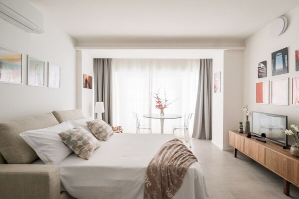 1 Schlafzimmer, Schreibtisch, Bügeleisen/Bügelbrett, WLAN