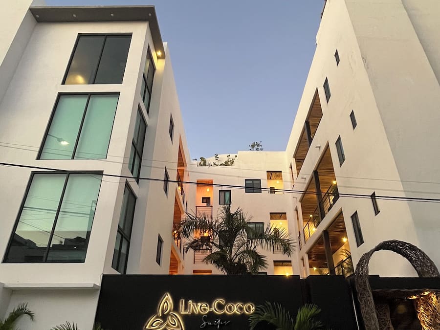 Fachada da propriedade