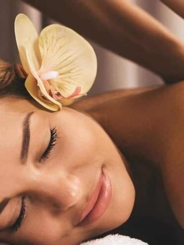 Outdoor treatment areas, hot stone massages, deep-tissue massages