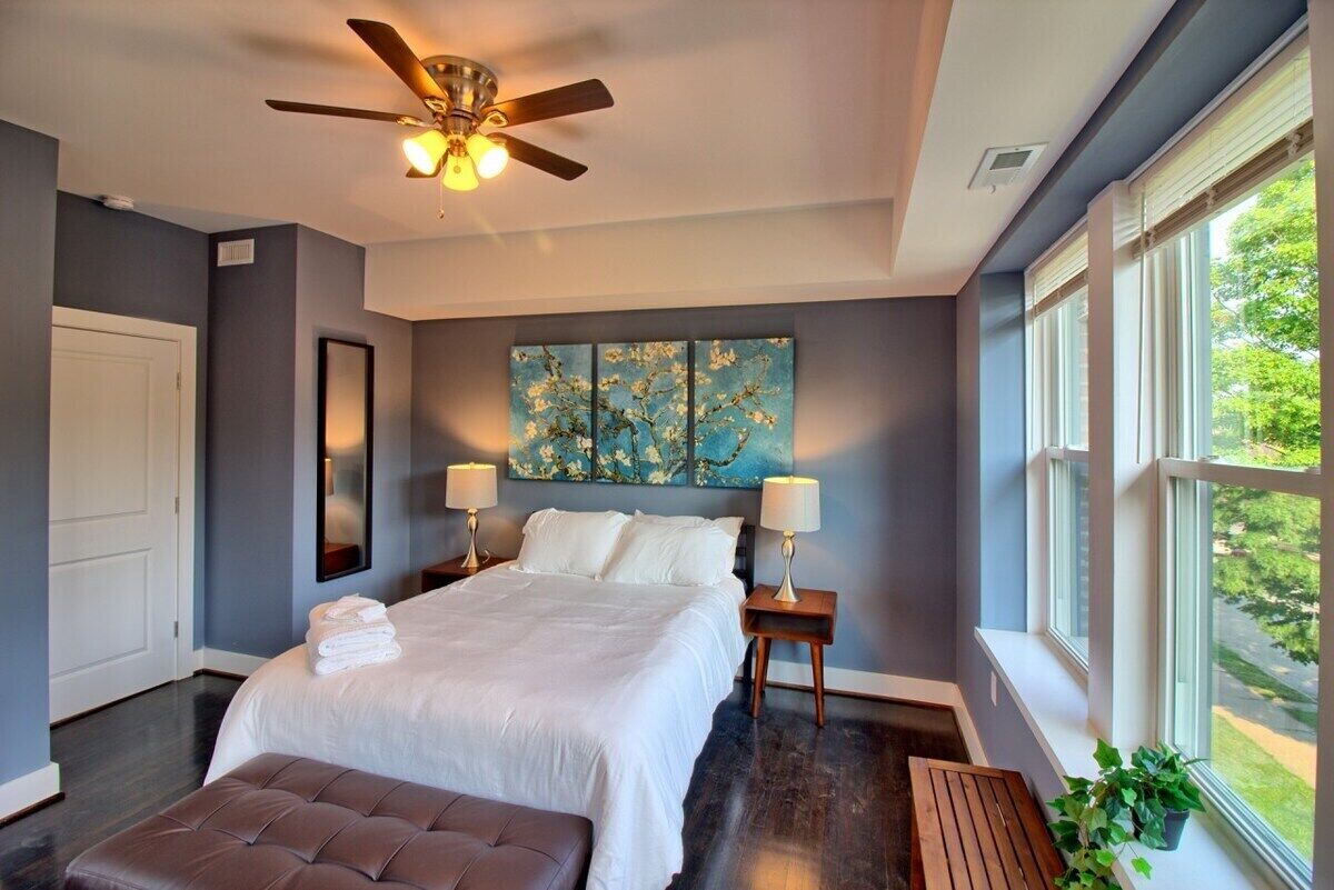 3 bedrooms, desk, iron/ironing board, WiFi