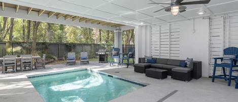 Beheizter Pool