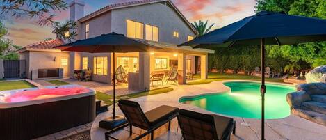 Una piscina climatizada