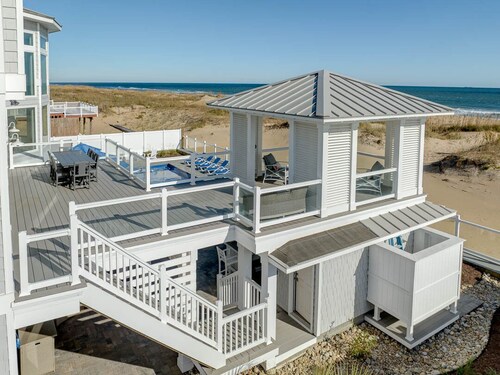 Royal Shell North | Oceanfront | Private Pool and Hot Tub