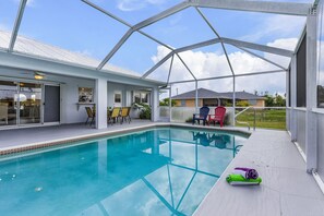 Piscine chauffée