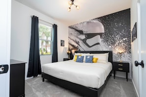 3 bedrooms, iron/ironing board, WiFi, bed sheets