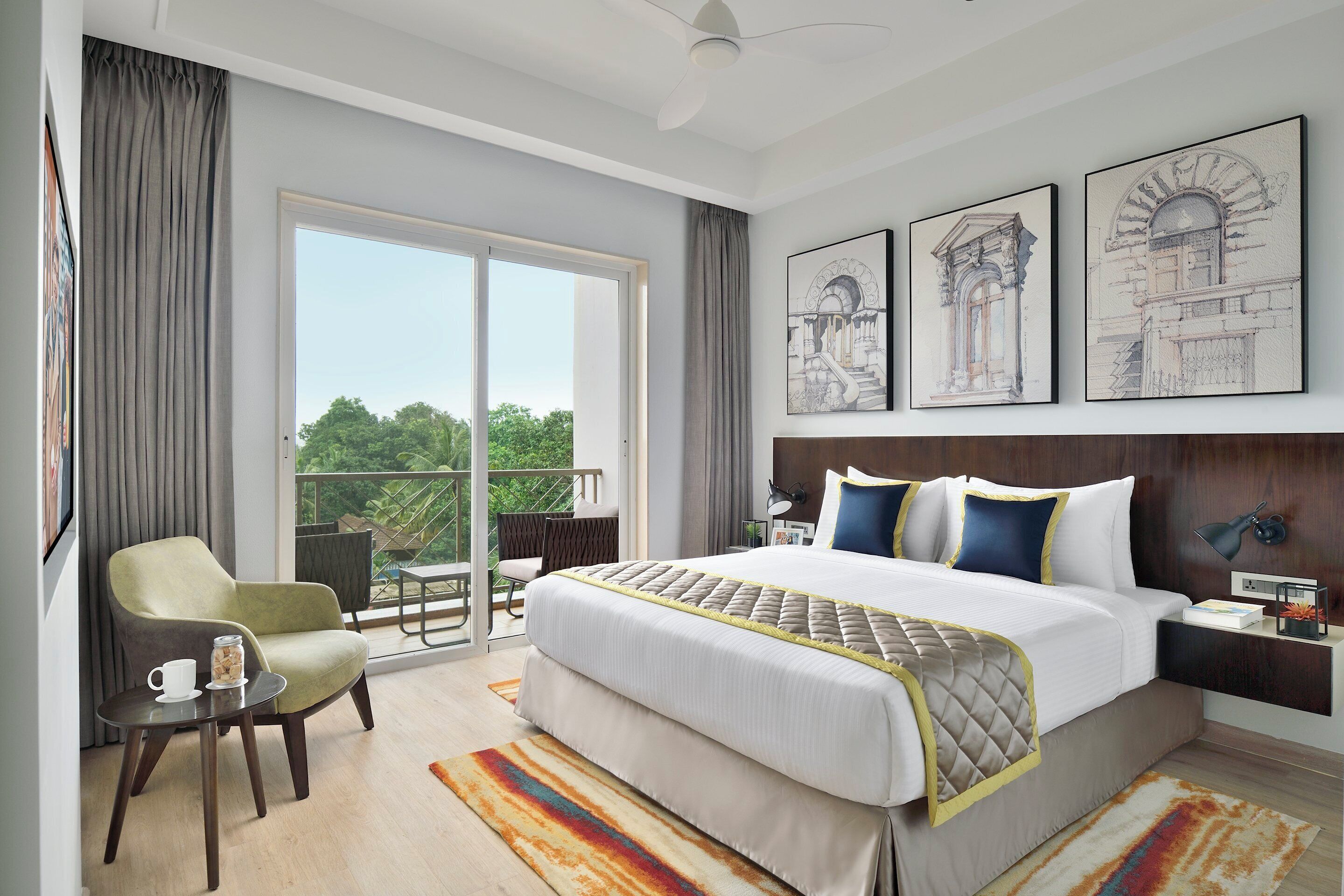 Down duvets, minibar, in-room safe, individually furnished