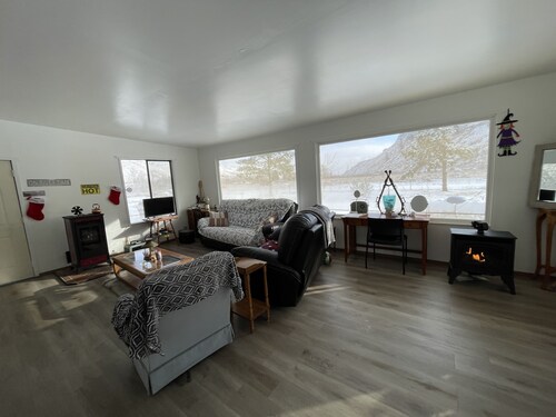 Cabin By River off the grid.