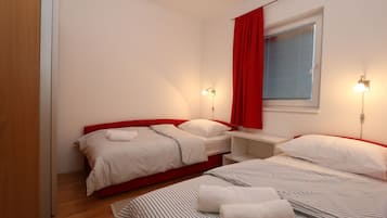 2 dormitorios, Internet, ropa de cama