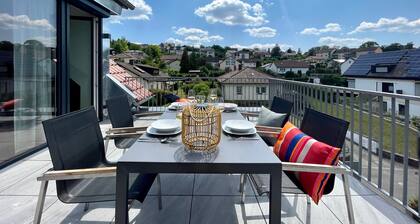 Ferienwohnung 'Fernblick' mit Privatterrasse und WLAN