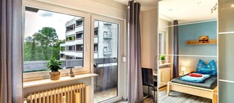 Apartment 'Goldstadtblick' with Balcony and Wi-Fi