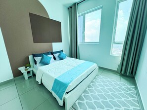 3 bedrooms, iron/ironing board, WiFi, bed sheets