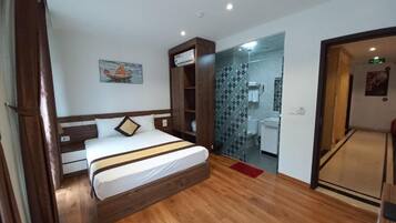 In-room safe, desk, blackout curtains, iron/ironing board