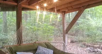 SIS's Treehouse Cozy & Charming located within forests on 26 acres Morgantown WV