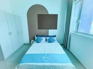 Comfort Apartment, 3 Bedrooms, Non Smoking, City View | 3 bedrooms, hypo-allergenic bedding, blackout curtains - Palmyra Residence (Kajang)