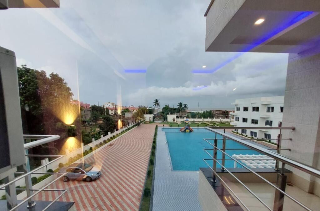 Fachada de la propiedad