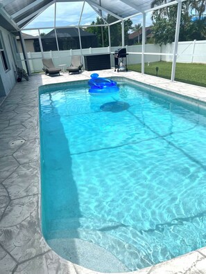 Außenpool, beheizter Pool