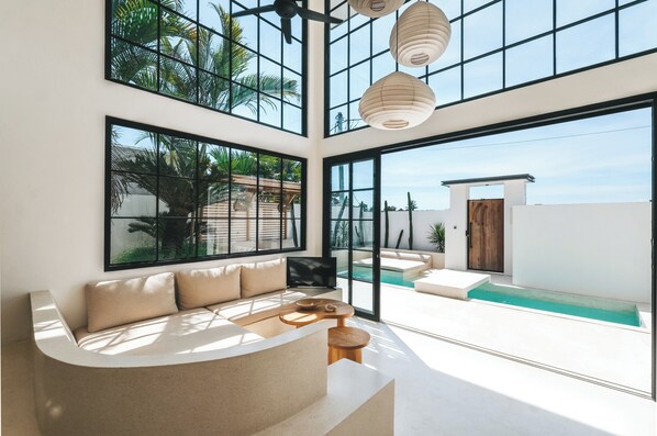 Villa, 1 Bedroom | Living room | Smart TV - Alua Loft (Kerobokan)