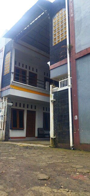 Fassade der Unterkunft