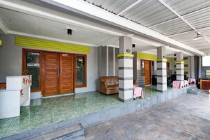 Fachada de la propiedad